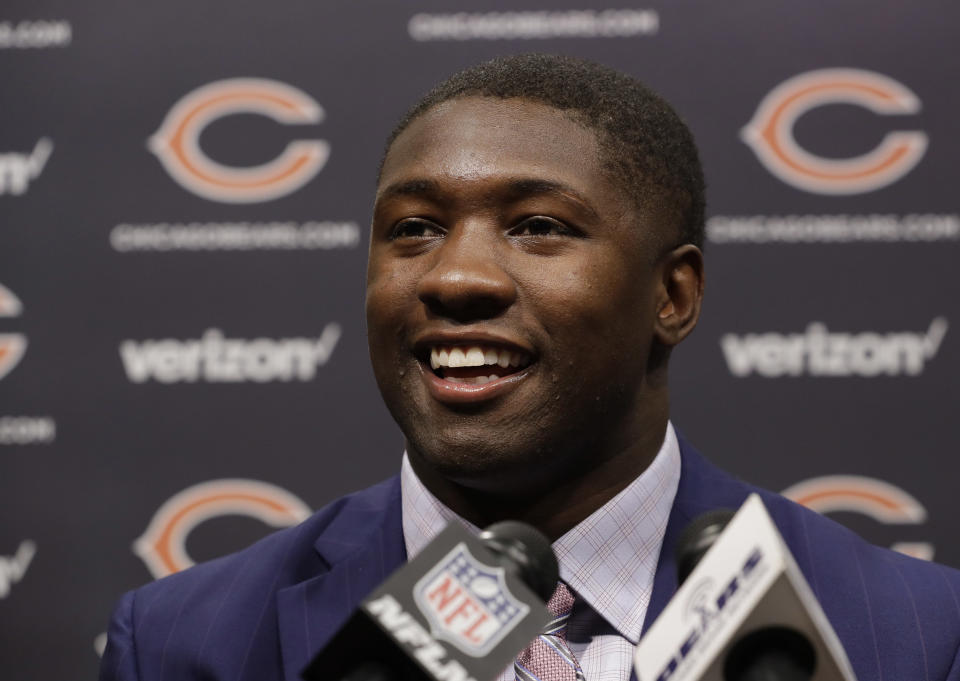 Reports on Monday said Chicago Bears first-round draft pick Roquan Smith was preparing to end his holdout. (AP)