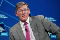 Michael Corbat, CEO of Citigroup, speaks during the Bloomberg Global Business Forum in New York City, New York