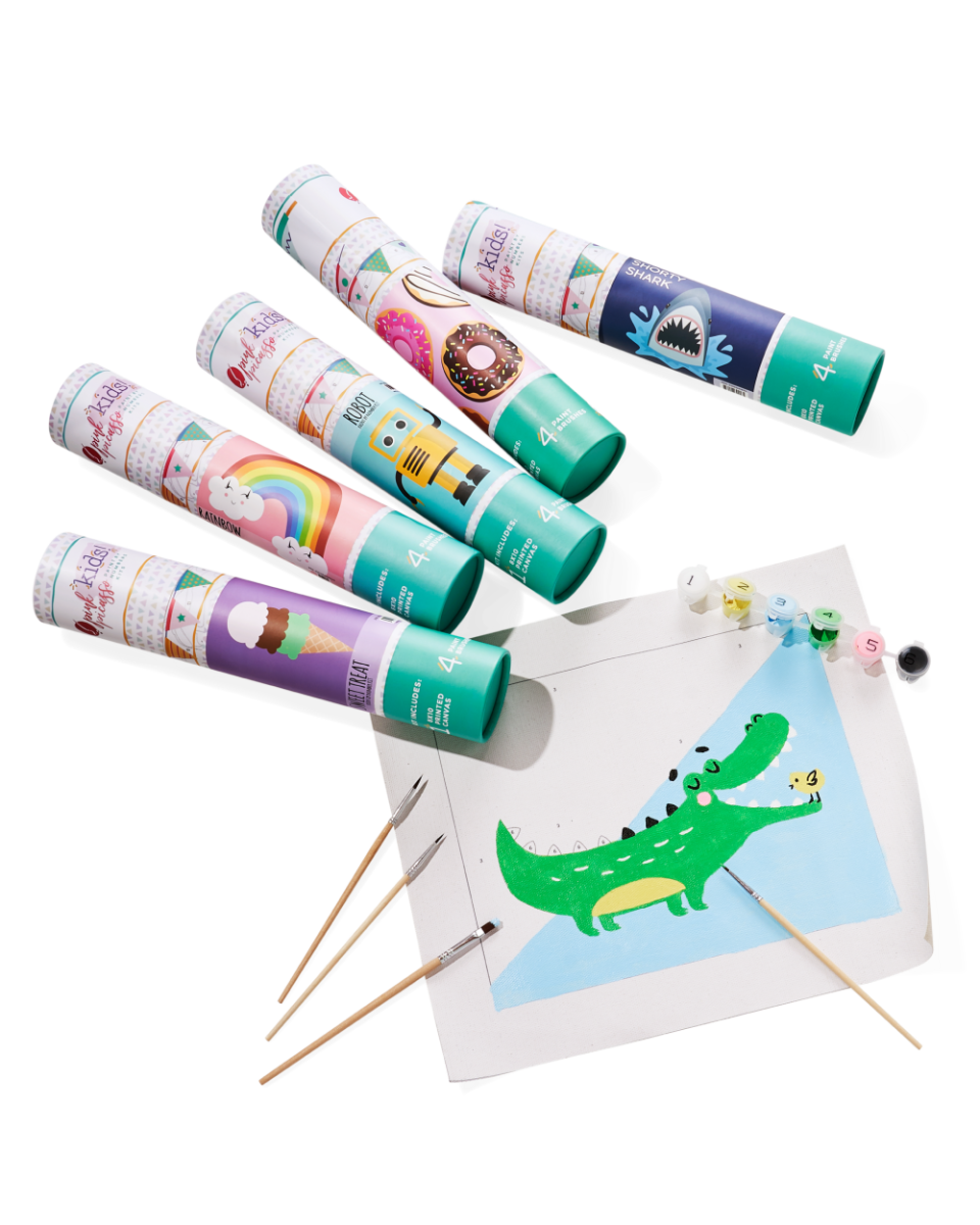 14) Kids’ Paint-by-Number Kits