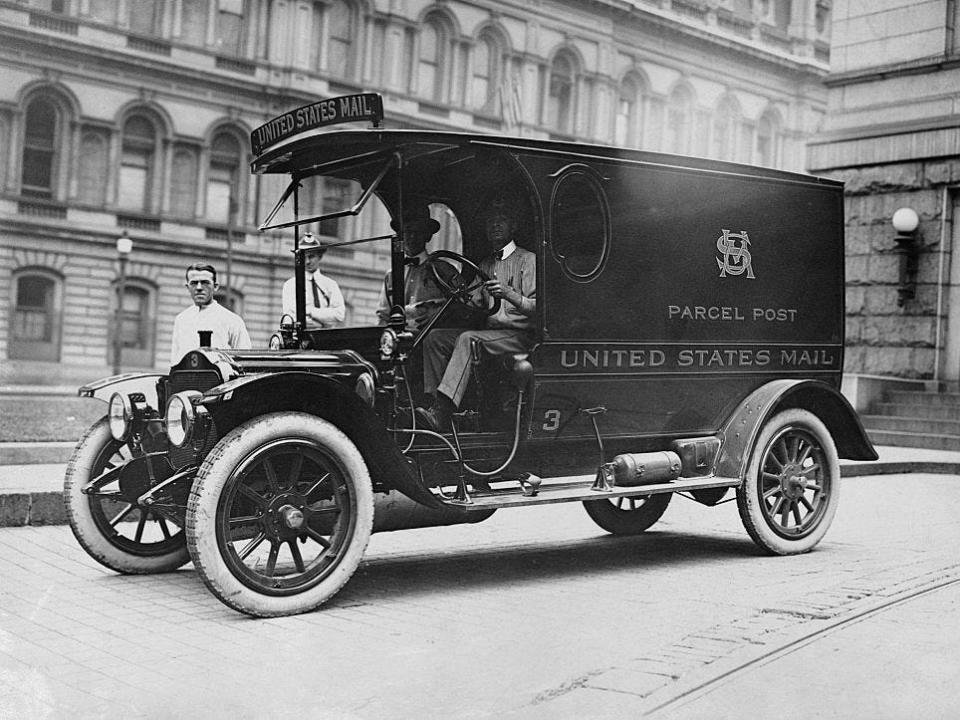 A Parcel Post truck in 1913