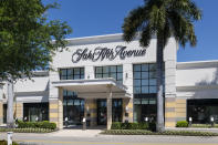 PELICAN BAY, NAPLES, FLORIDA, UNITED STATES - 2019/03/22: Saks Fifth Avenue store exterior, Waterside Shops. (Photo by John Greim/LightRocket via Getty Images)