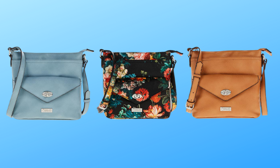 These pretty crossbody bags are just $40 today! (Photo: HSN)