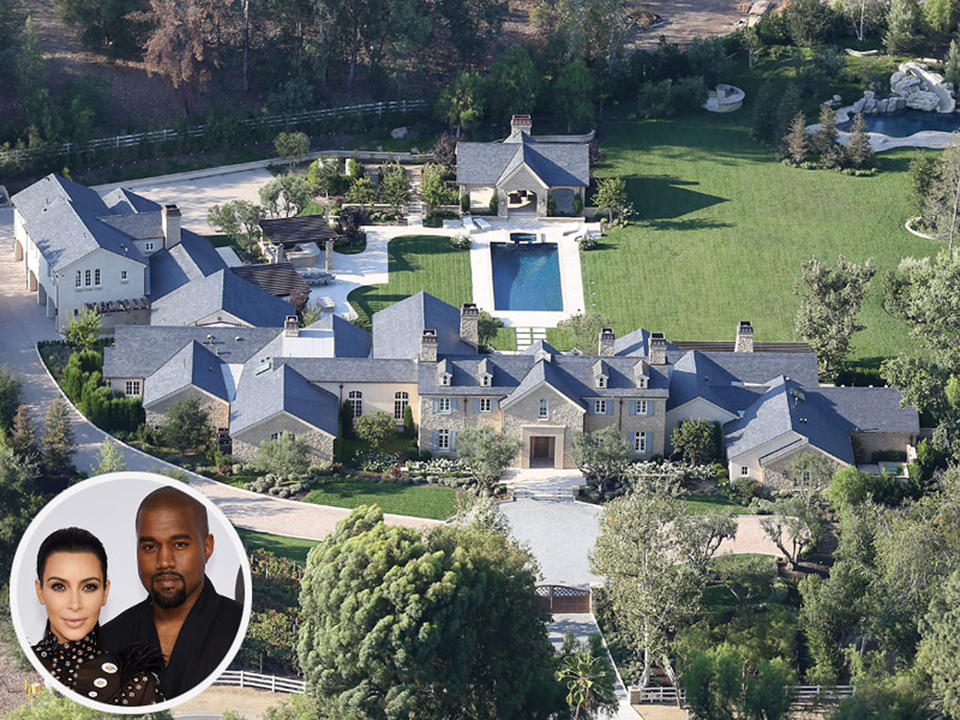 Kim and Kanye Wests Over the Top Estate