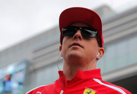 Formula One F1 - Russian Grand Prix - Sochi, Russia - September 30, 2018 Ferrari's Kimi Raikkonen before the race REUTERS/Maxim Shemetov/Files