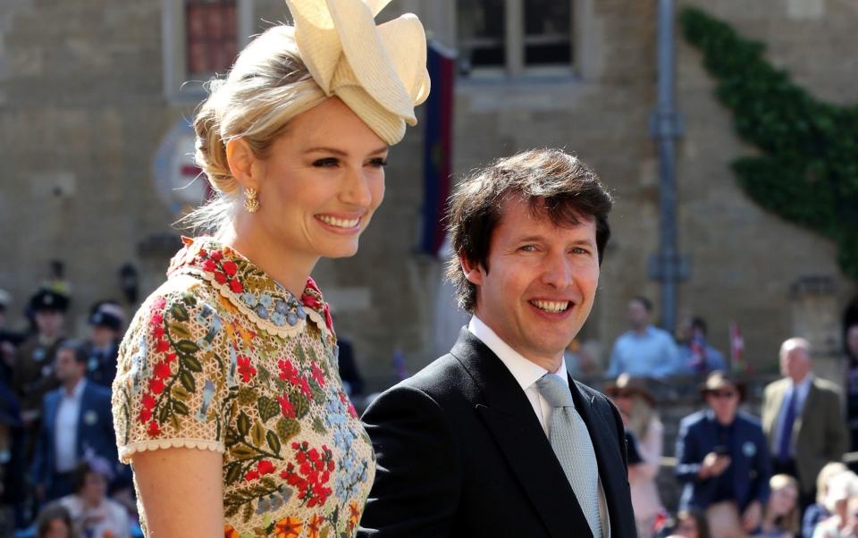 James Blunt and Sofia Wellesley