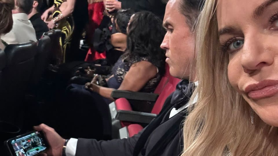 Rob McElhenney was a bit distracted at the Emmys. - from Rob McElhenney/X