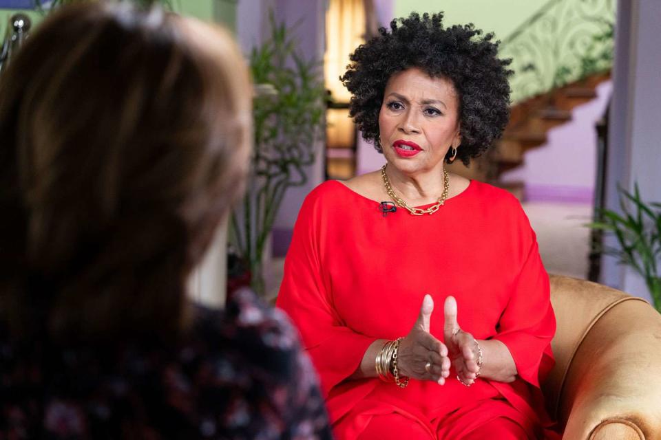 <p>Eric McCandless/ABC</p> Jenifer Lewis, in conversation with Robin Roberts at the 
