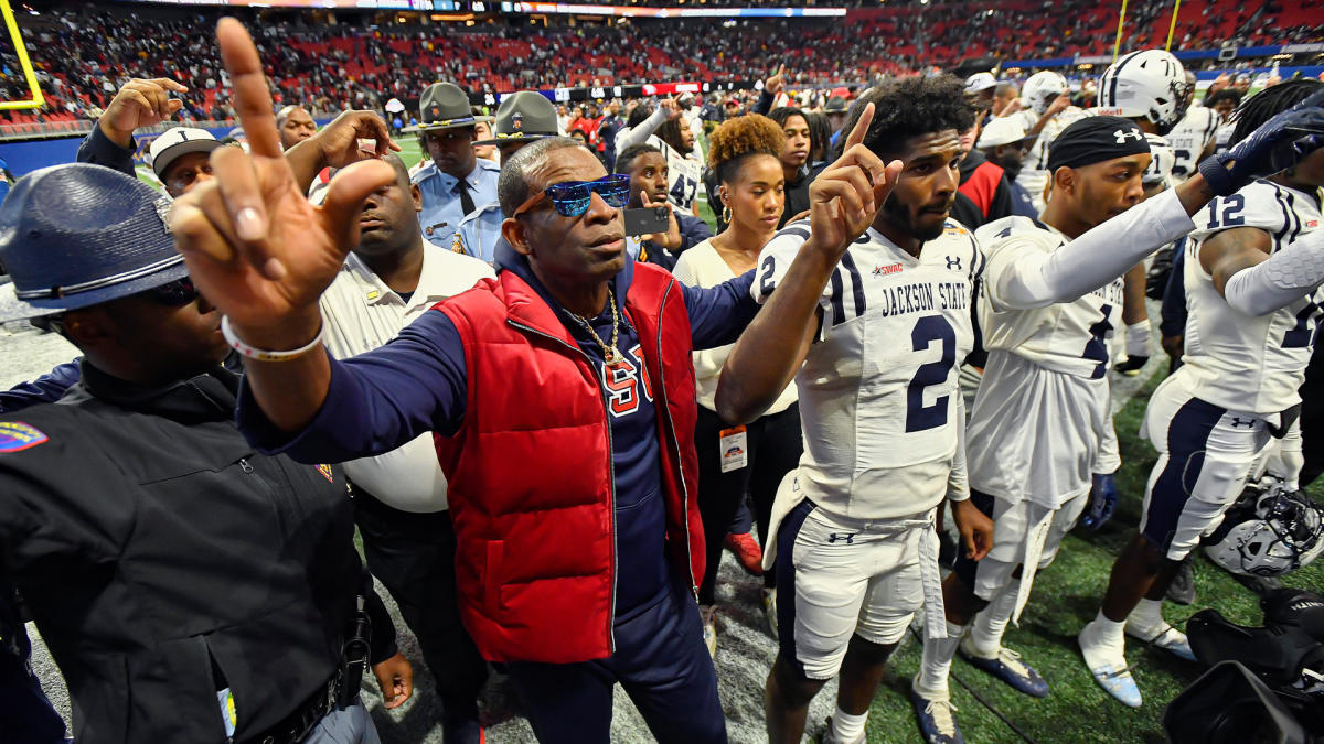 Jackson State Football Star Qb Shedeur Sanders Follows Deion Sanders To Hot Sex Picture