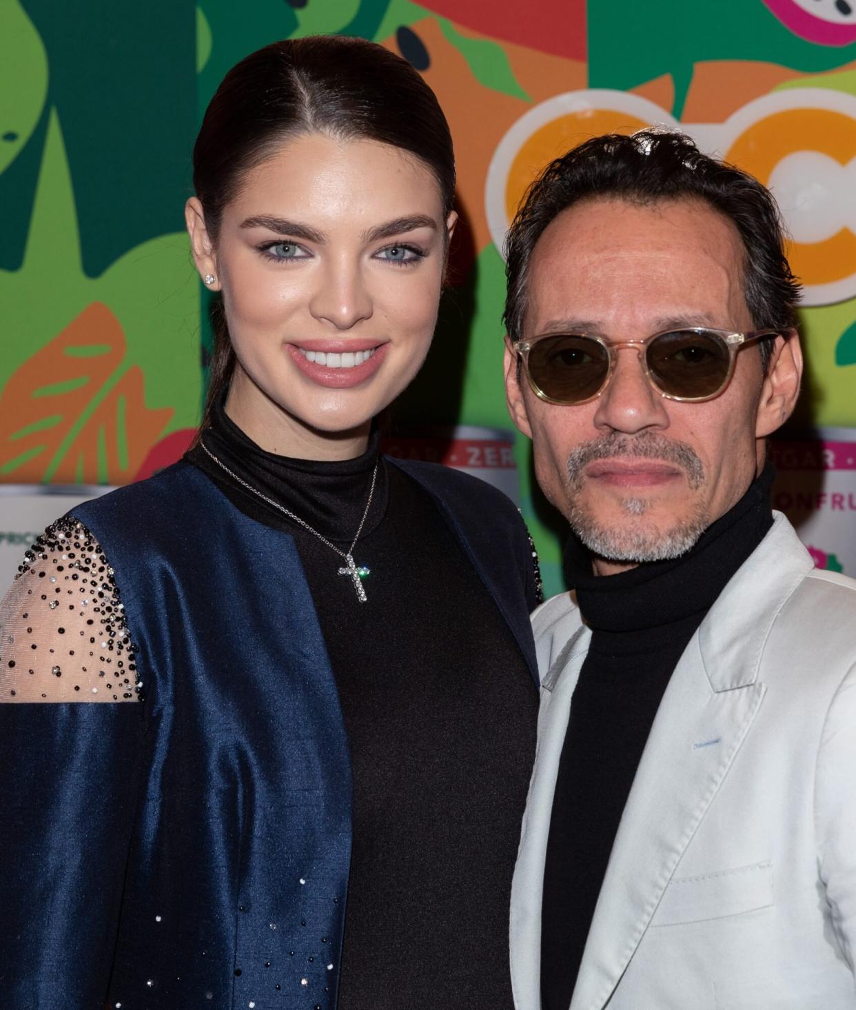 Nadia Ferreira y Marc Anthony/JB Lacroix/Getty Images