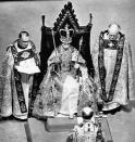 <p>The Queen’s coronation took place the year after her accession on 2 June 1953. (PA) </p>