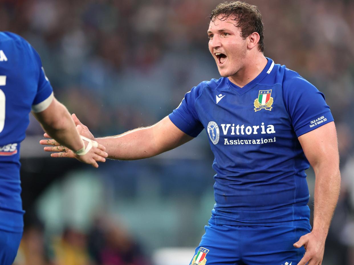 Michele Lamaro has been at the heart of another impressive Italy performance (Getty Images)