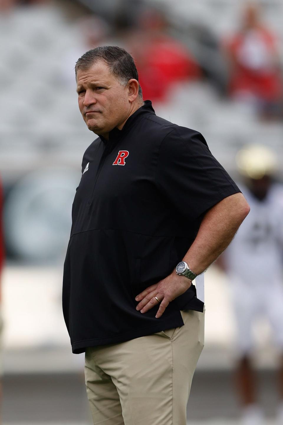 Rutgers football head coach Greg Schiano