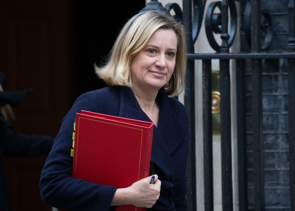 UK work and pensions secretary Amber Rudd. Photo: Mark Thomas/Rex/Shutterstock