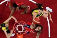 Basketball - Women - Quarterfinal - Australia v United States