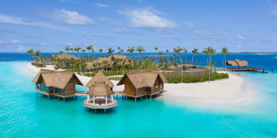 Waldorf Astoria's Ithaafushi private island in the Maldives