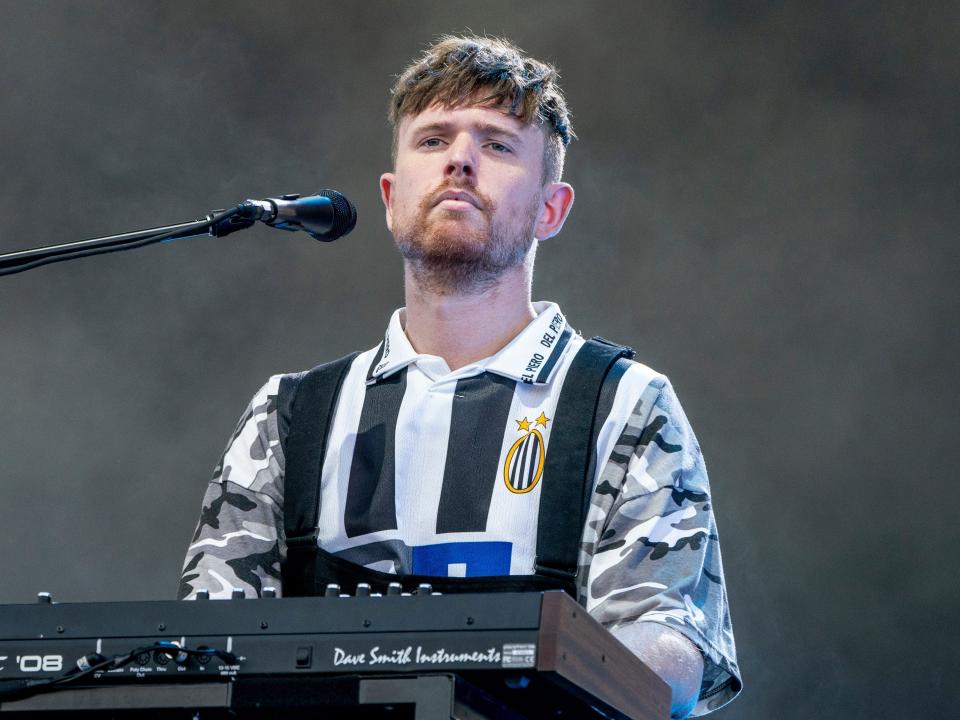 James Blake performs on the second weekend of the Austin City Limits Music Festival at Zilker Park on Sunday, Oct. 16, 2022, in Austin, Texas.