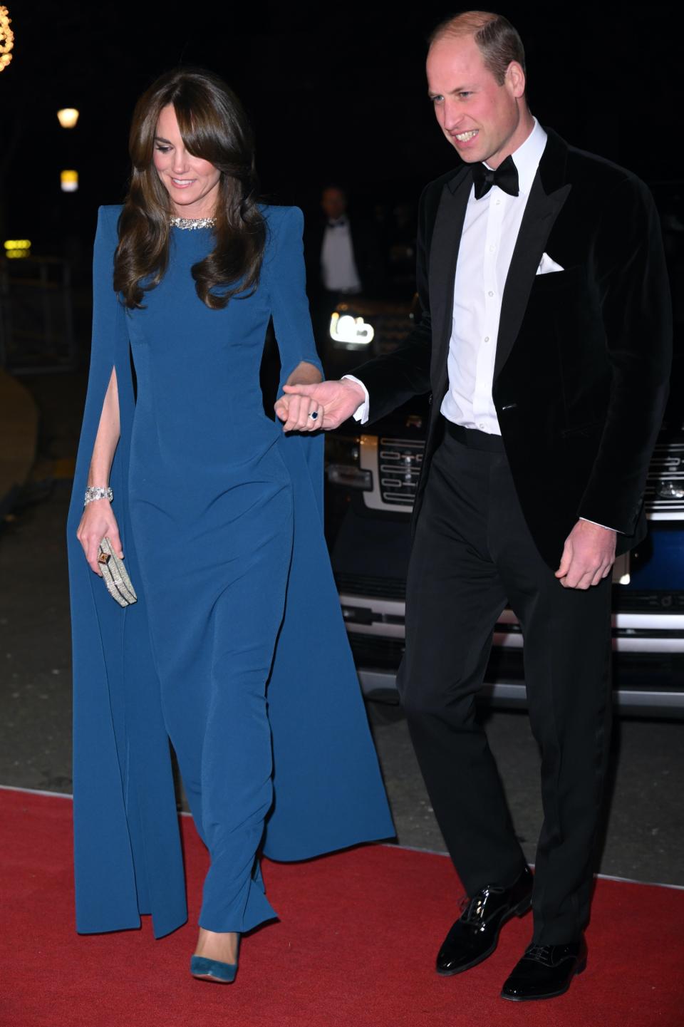 Kate Middleton, Royal Variety Performance, Prince William, Gianvito Rossi, heels, high heels, pumps, suede pumps, blue pumps, blue heels, holidays, Gianvito 105 pumps