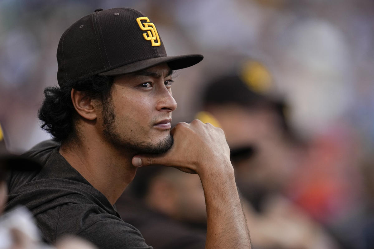 Padres lose Yu Darvish to back injury as starting pitching