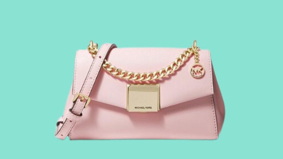 Keep your essentials close to you with the Michael Kors Lita crossbody on sale now.