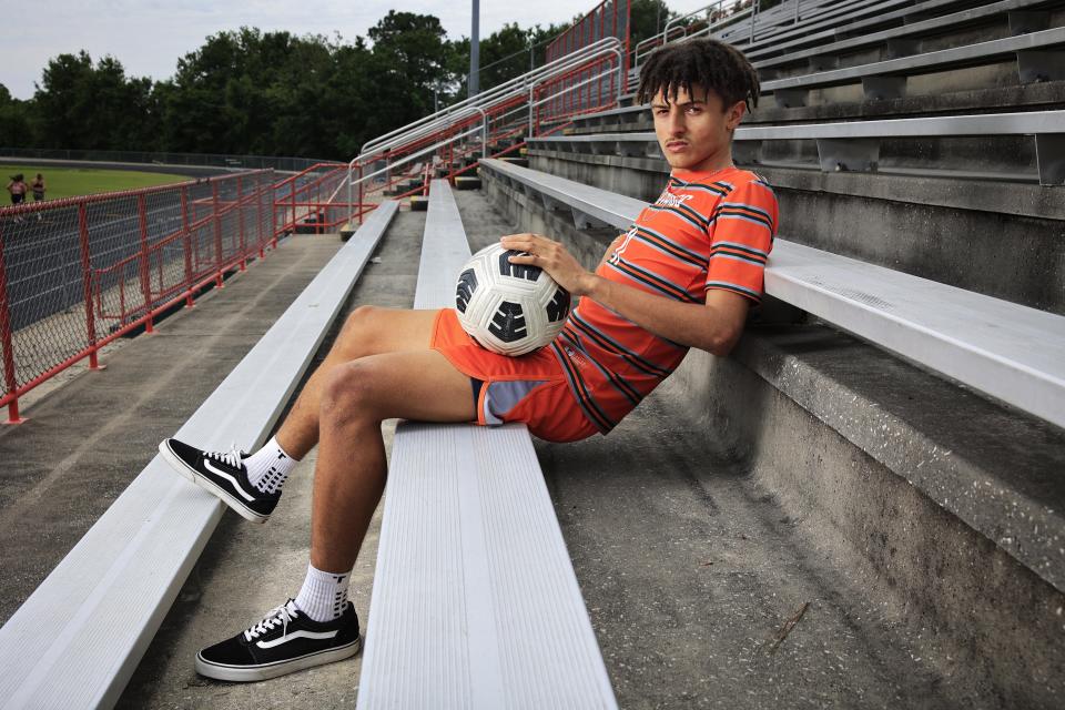 Antonio Mancinotti scored 29 goals and 19 assists for Mandarin, which completed an undefeated regular season and spent most of the year ranked in the national top 10.