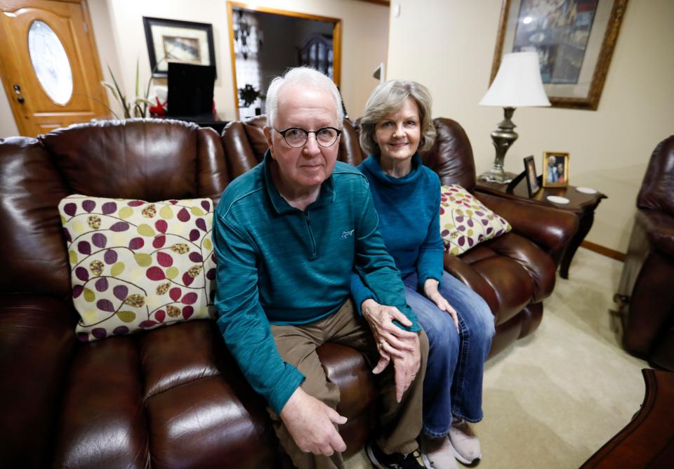 Linda and Ron Brammer. After noticing symptoms in 2017, Ron was eventually diagnosed with Lewy body dementia.