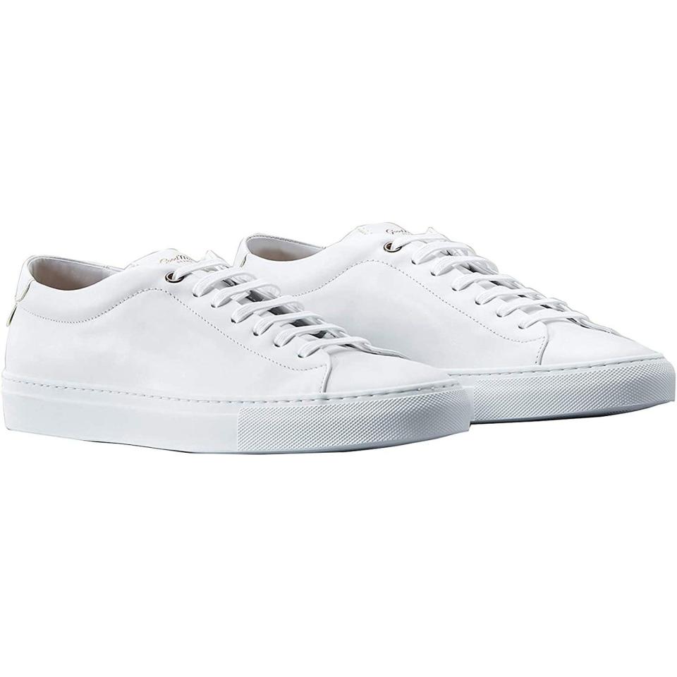 Napa Leather Edge Mono Sneakers