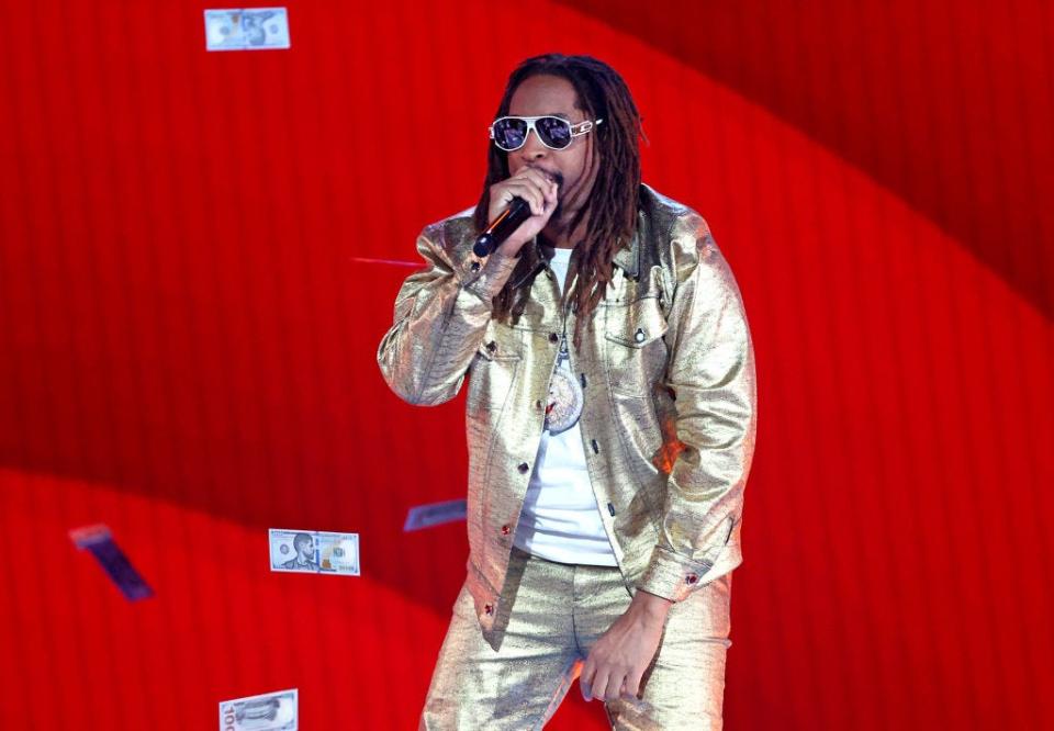 Lil Jon performs at the 2021 iHeartRadio Music Awards in Los Angeles.