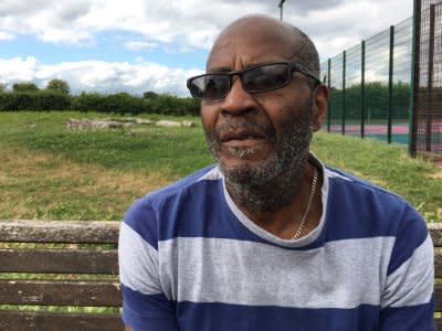 Winston Robinson, aged 60, who is part of the Windrush generation of immigrants to Britain, can be seen here in his local park in Tottenham, Britain, June 20, 2018. REUTERS/Alex Fraser