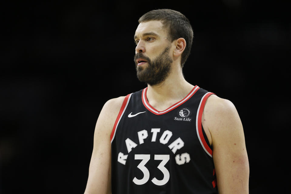 Toronto Raptors' Marc Gasol