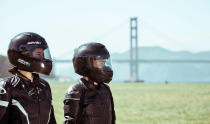 The history of smart motorcycle helmets is a mixed bag, from clip-on heads-up