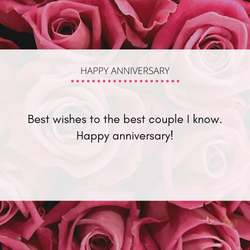 Happy Anniversary Wishes for a Friend