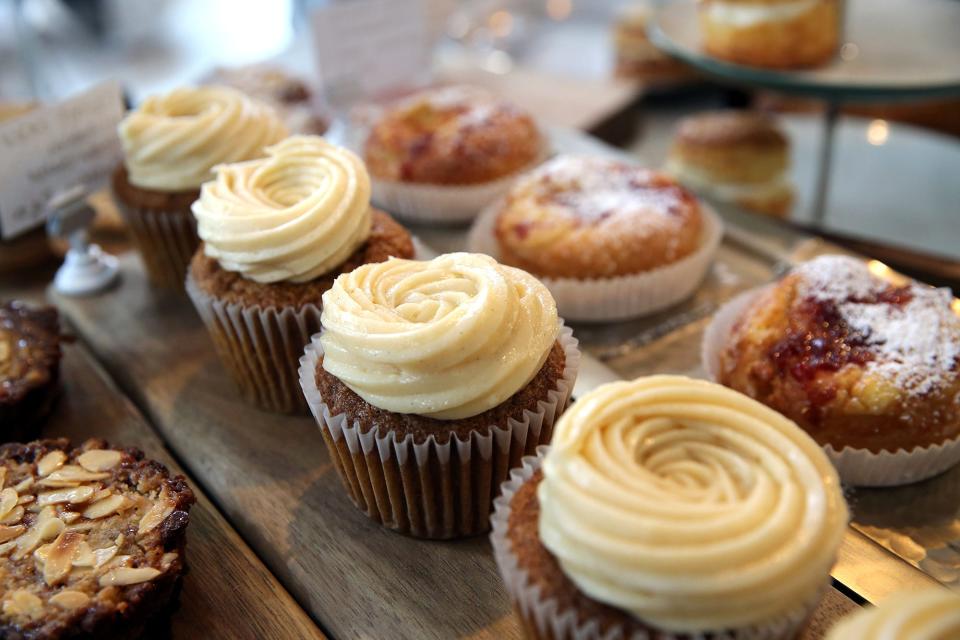 Two Bees Café + Patisserie offers pastries and sandwiches at the First Street location in Dover.