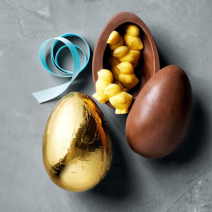 11) Williams Sonoma Chocolate Surprise Egg