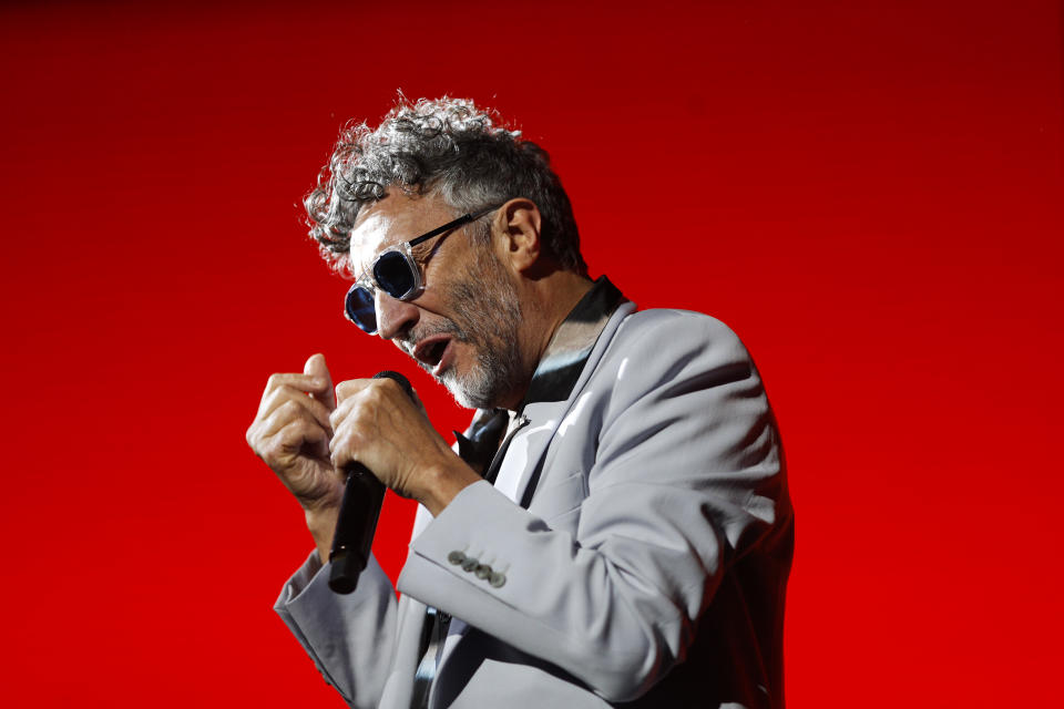 El cantante argentino Fito Páez durante un concierto especial por el 30a aniversario de su álbum "El amor después del amor" en Buenos Aires, Argentina, el 20 de septiembre de 2022. Páez lanzó su álbum “EADDA9223”, una reversión de "El amor después del amor" a más de 30 años de su lanzamiento, el 30 de mayo de 2023. (Foto AP/Victor R. Caivano, archivo)