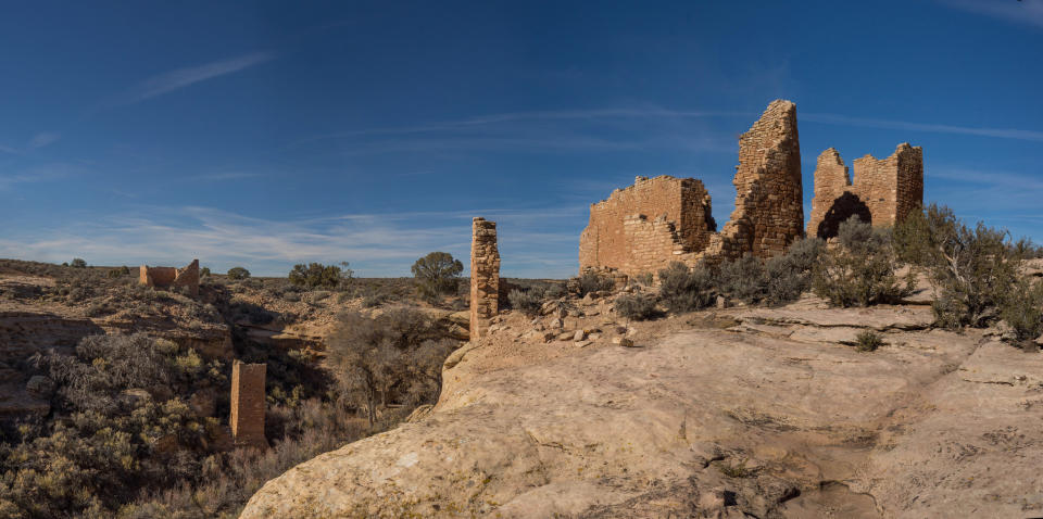 El sitio arqueológico de Hovenweep, en la fronetra de Utah y Colorado, se ubica no lejos de las zonas arrendadas para explotación de hidrocarburos. (Flickr/rjcox)
