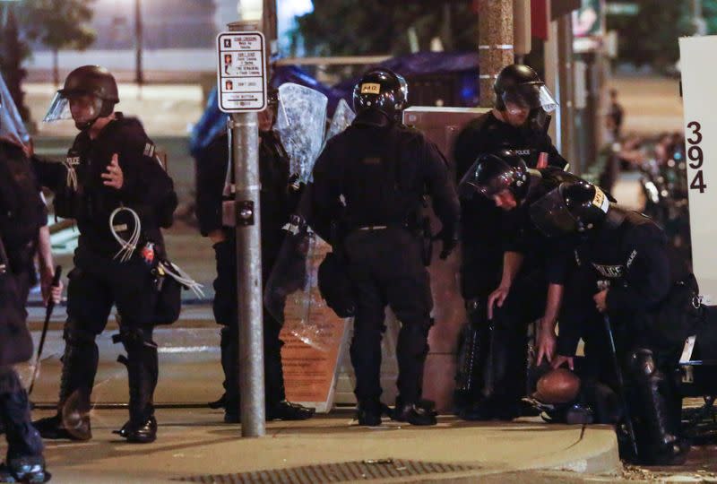 Protests on the streets of St. Louis