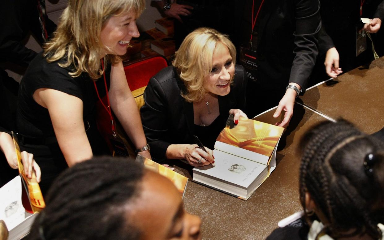 Most book signings are not as busy as JK Rowling's - Timothy A. Clary