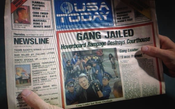 Screenshot from<em> Back to the Future II</em>