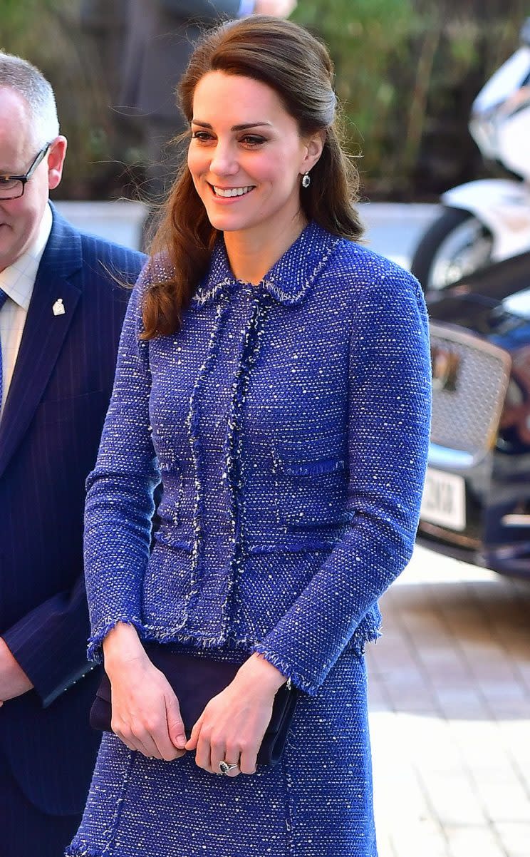 <i>Kate’s jacket is on sale [Photo: PA]</i>