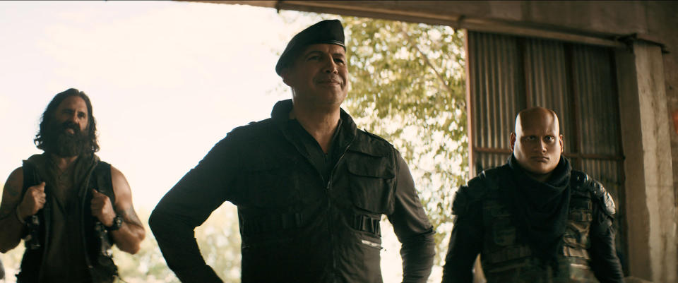 MACGRUBER — Pictured in this screengrab: Billy Zane as Brigadier Commander Enos Queeth — (Photo by: Peacock) - Credit: Peacock