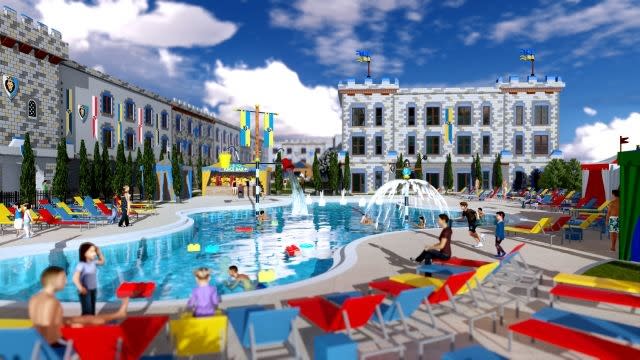 Legoland California: rendering of the water park scheduled for 2017