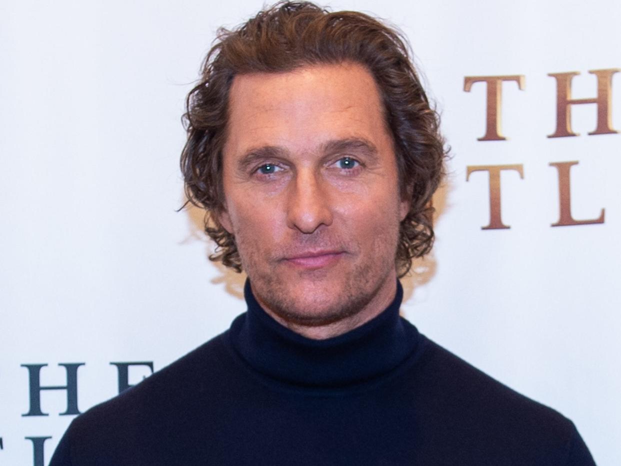 Matthew McConaughey attends "The Gentlemen" New York City Photo Call at the Whitby Hotel on January 11, 2020 in New York City.