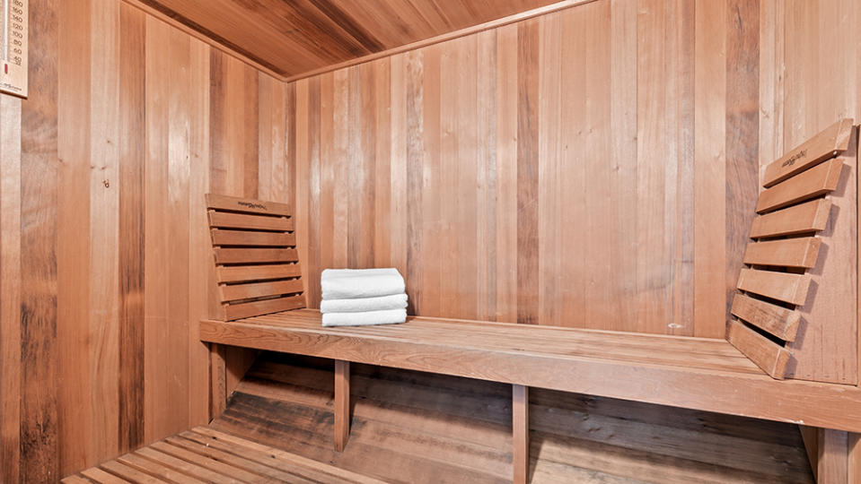 The sauna. - Credit: Photo: Courtesy of Golden Gate Sotheby’s International