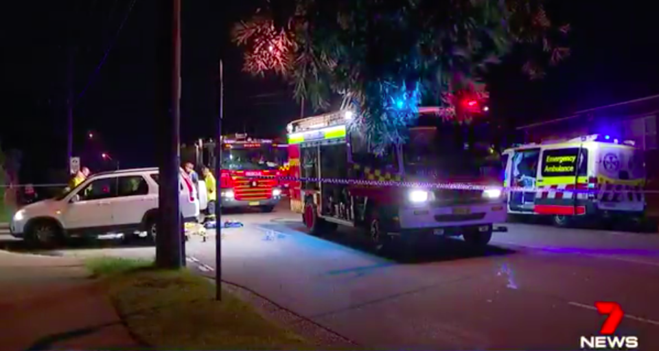 The scooter collided with a bus and a car on Kingsgrove Road. Source: 7News