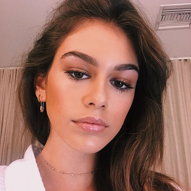 <p>Kaia Gerber, la bella hija de Cindy Crawford cumplió16 años y luce espectacular. Su mami quiso recordar que hace muy poco era solo una bebé/Kaia Gerber/Instagram </p>