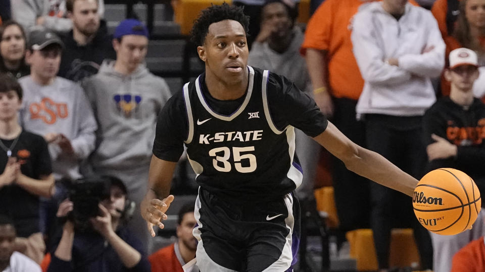 Nae’Qwan Tomlin was arrested on Sunday morning at a bar near Kansas State’s campus after an alleged fight. 