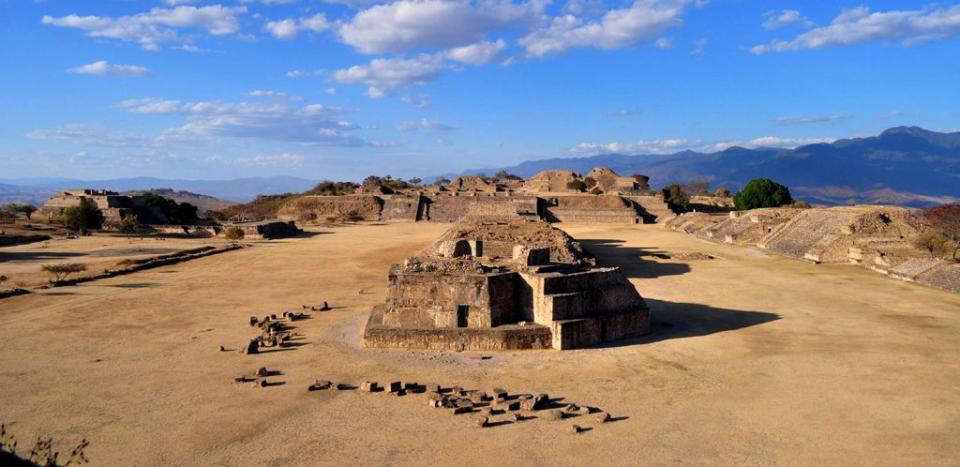 fotos de monte alban oaxaca