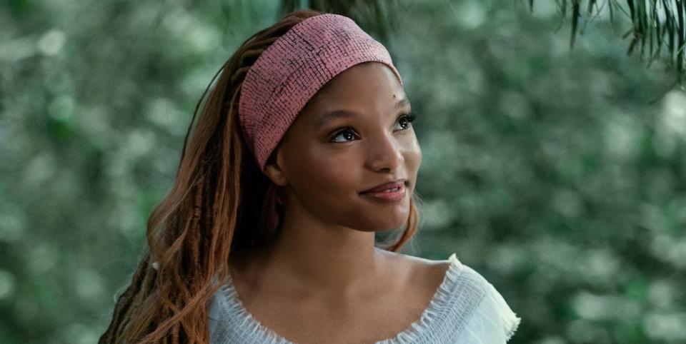 halle bailey as ariel in disney’s live action the little mermaid, directed by rob marshall photo by giles keyte © 2021 disney enterprises inc all rights reserved