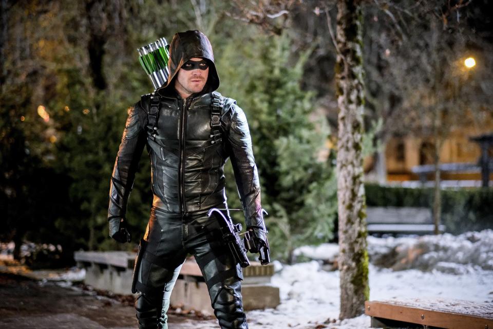 Stephen Amell in Arrow - Series 05, Episode 14 “The Sin-Eater" (© Warner Bros. Entertainment, Inc.) 