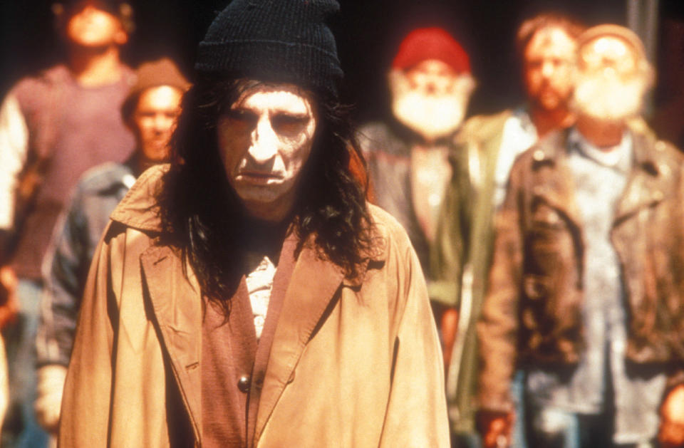 Alice Cooper staring menacingly